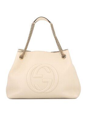 Gucci Tote Soho Interlocking Leather
